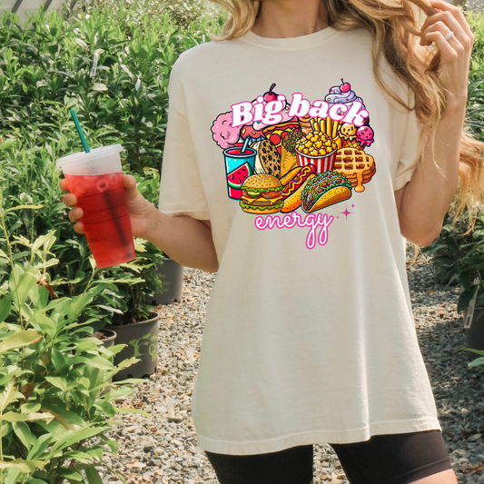 Big Back Energy Comfort Color Tshirt