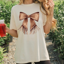 Load image into Gallery viewer, Western Bow Comfort Color Tshirt
