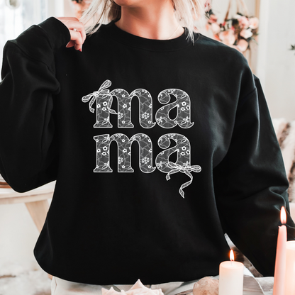 Mama Lace Comfort Color Tshirt