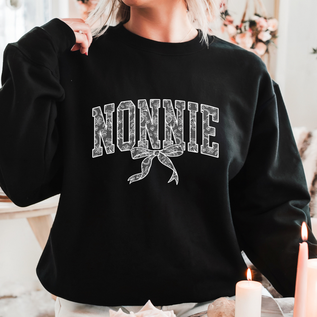 Name Lace Comfort Color Tshirt