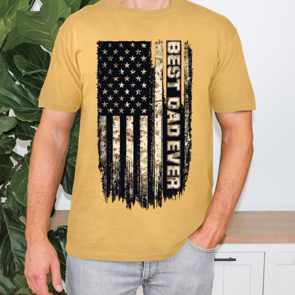 Best Dad Ever Comfort Color Top
