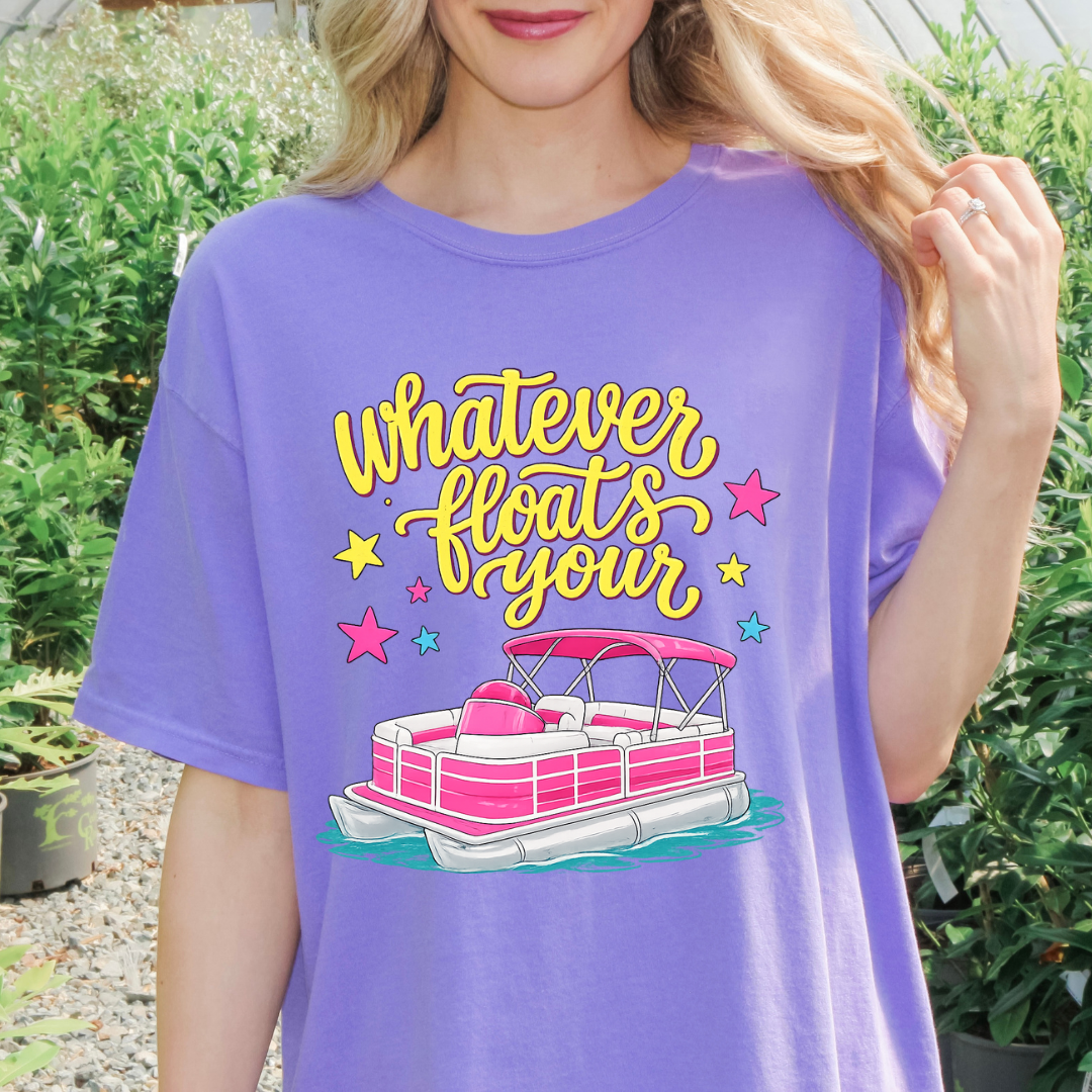 Whatever Floats Your Boat Comfort Color Top