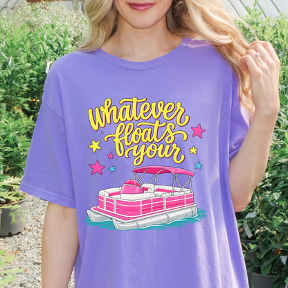 Whatever Floats Your Boat Comfort Color Top