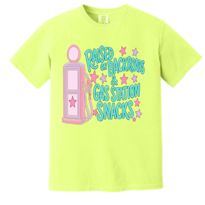 Raised on Backroads Comfort Color Top